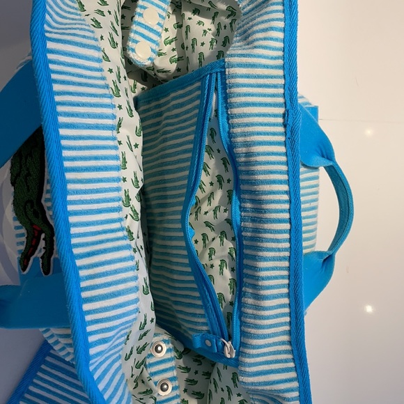 Lacoste terry cloth tote/beach bag - Picture 6 of 7